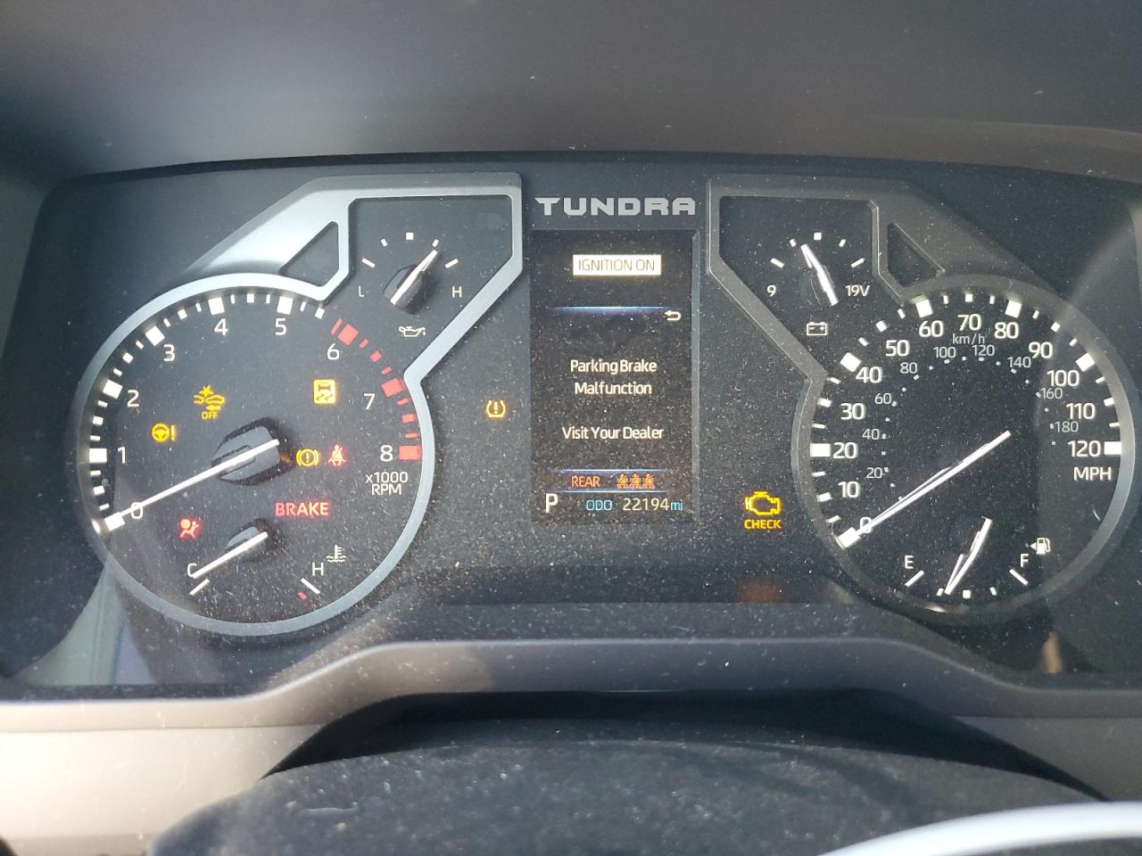 2023 Toyota Tundra Crewmax Sr VIN: 5TFKB5DB8PX071623 Lot: 81300595