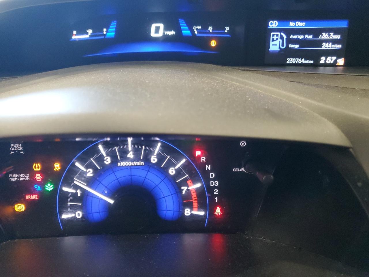 2012 Honda Civic Lx VIN: 19XFB2F5XCE037443 Lot: 86598185