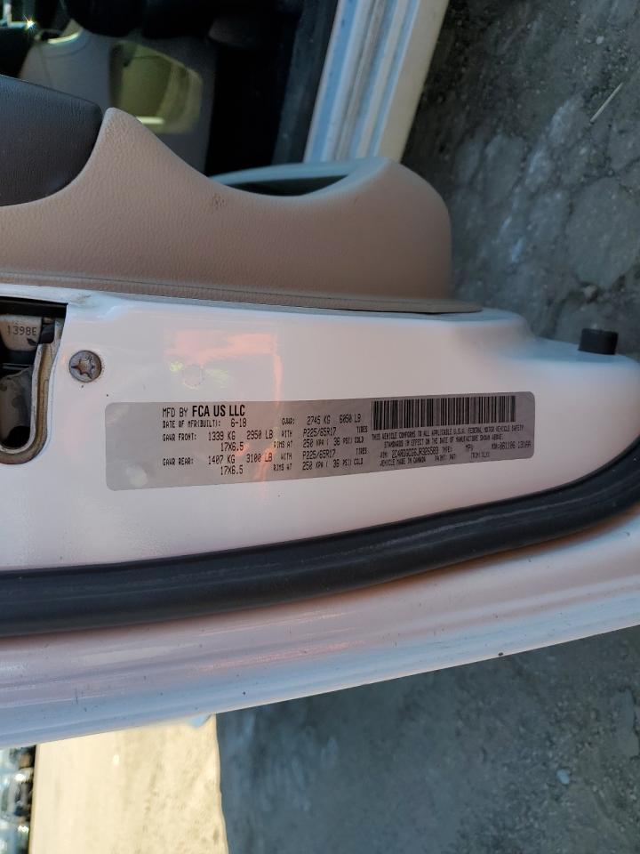 2018 Dodge Grand Caravan Sxt VIN: 2C4RDGCG6JR326583 Lot: 82360875