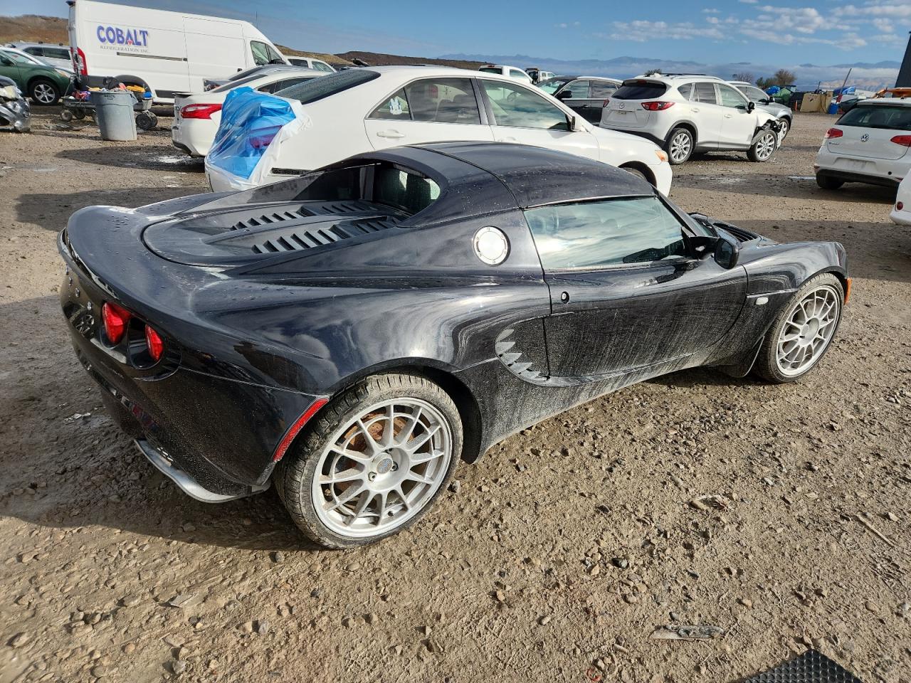 2007 Lotus Elise black cabrio gas SCCPC11167HL32585 photo #4