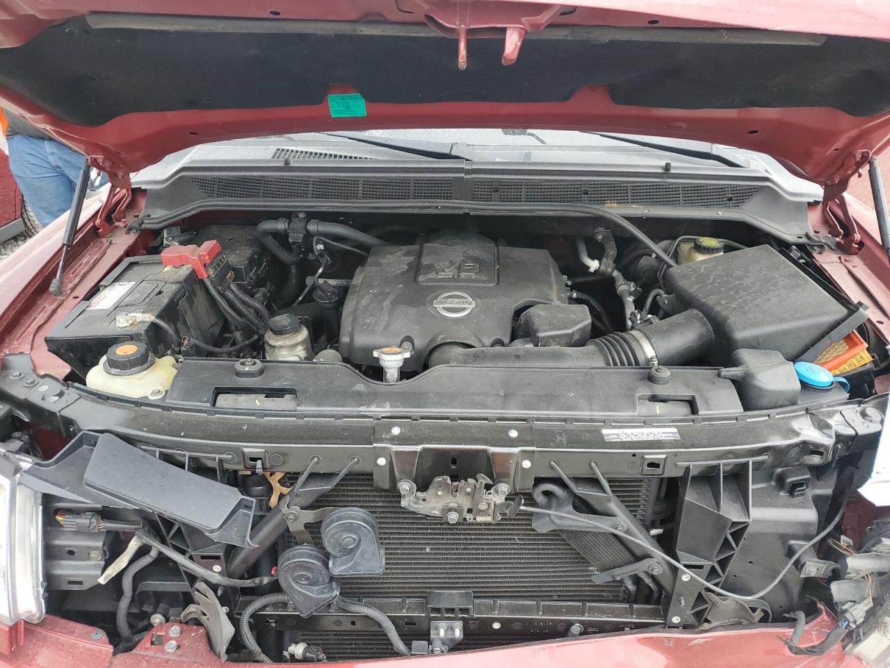 2015 Nissan Titan S VIN: 1N6BA0ECXFN505576 Lot: 85187015