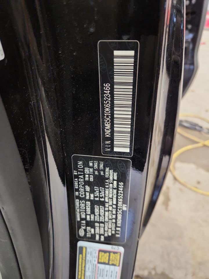 2019 Kia Sedona Lx VIN: KNDMB5C10K6523466 Lot: 90483765