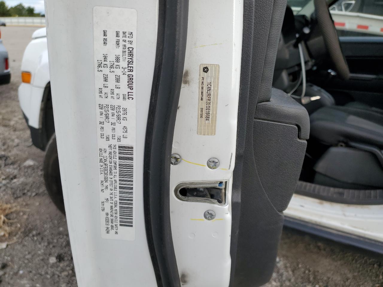 2014 Jeep Patriot Latitude VIN: 1C4NJRFB3ED816684 Lot: 82374945