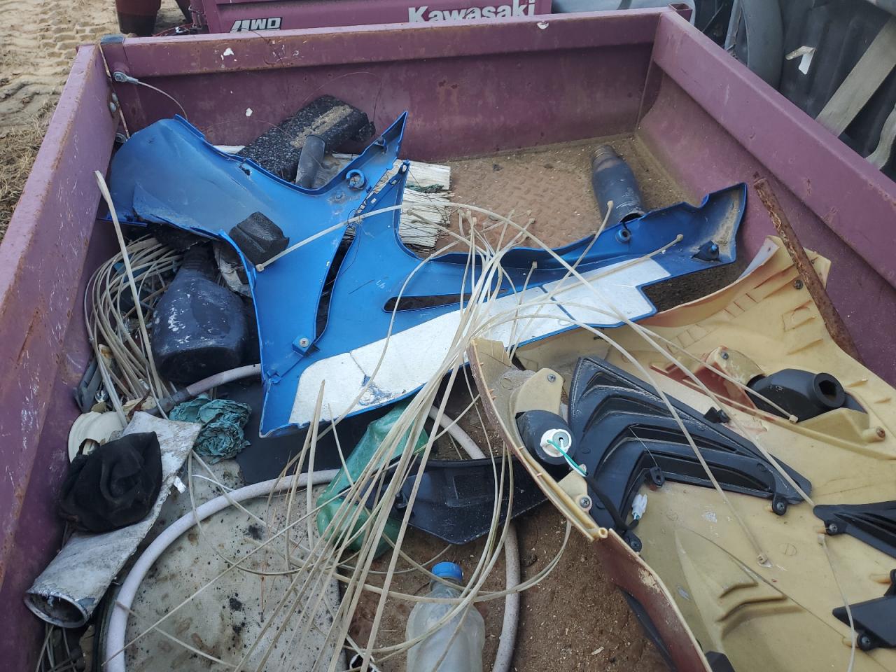 2013 Kawasaki Kaf400 A VIN: JK1AFEA11DBDB5615 Lot: 84974295