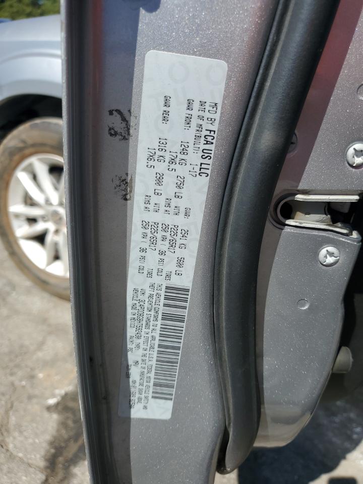 2017 Dodge Journey Sxt VIN: 3C4PDDBG8HT592430 Lot: 82455265