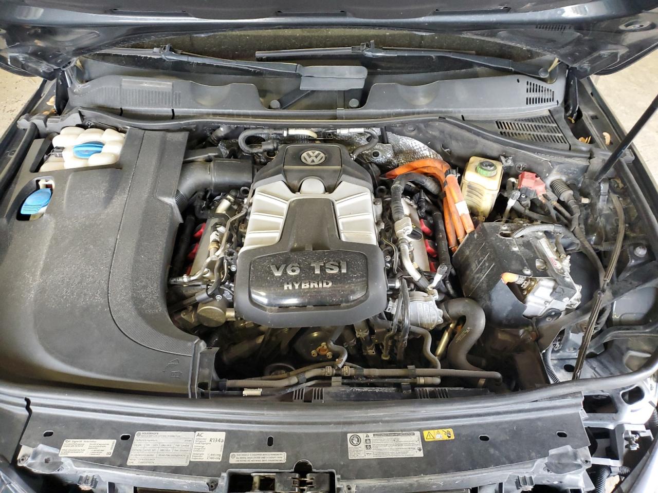 2012 Volkswagen Touareg Hybrid VIN: WVGFG9BP0CD005325 Lot: 85893685