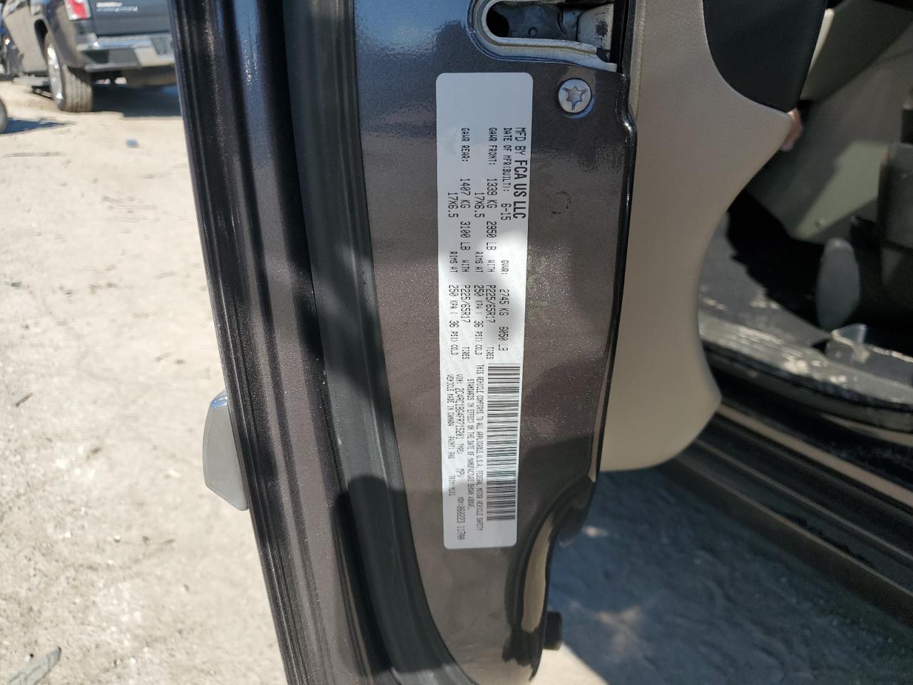 2015 Chrysler Town & Country Touring VIN: 2C4RC1BG4FR715201 Lot: 85834855