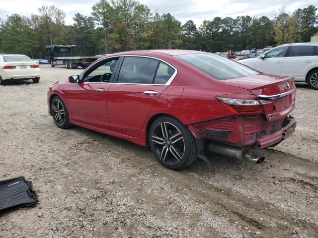  HONDA ACCORD 2016 Красный