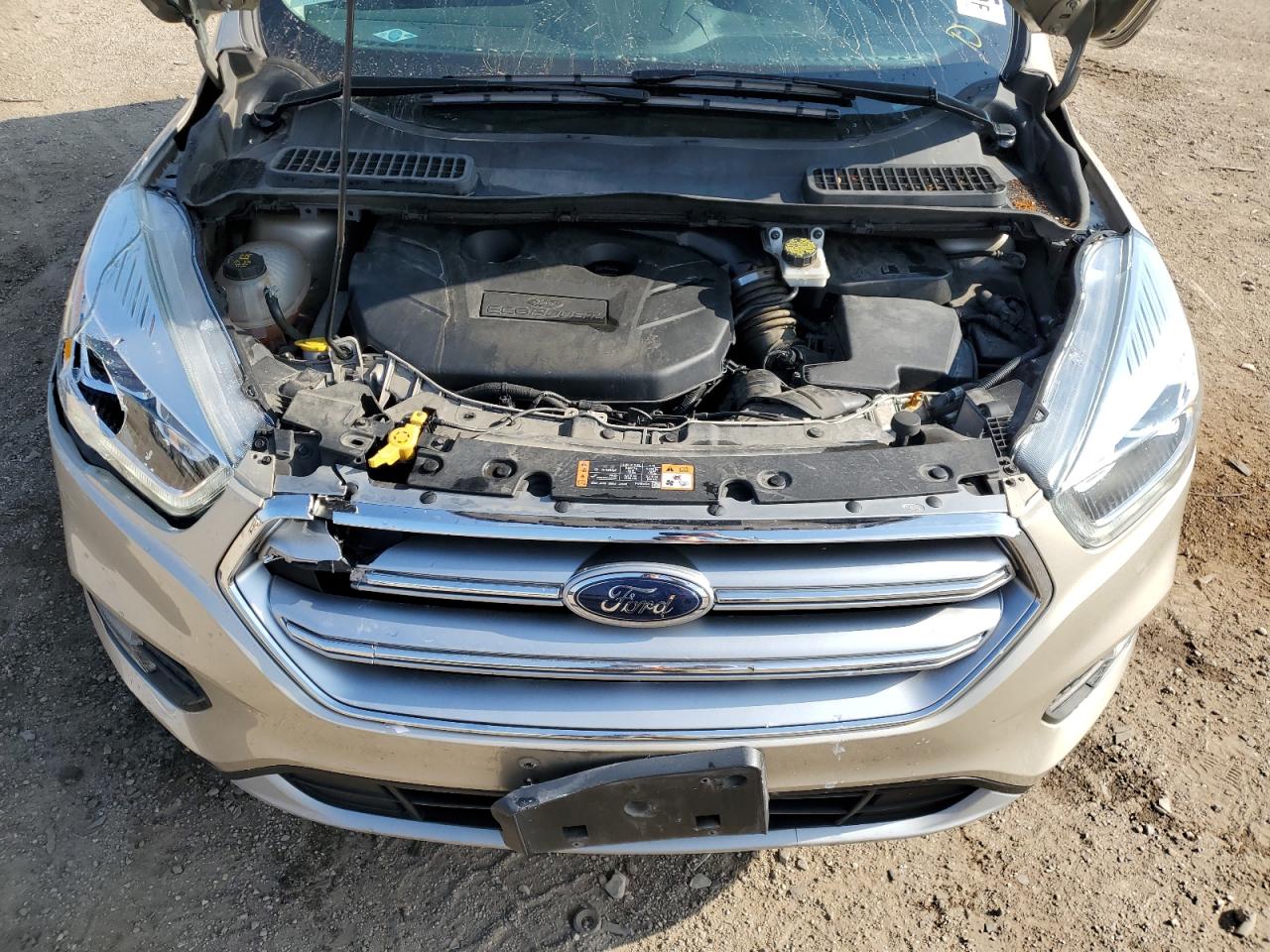 2017 Ford Escape Titanium VIN: 1FMCU9J9XHUC74423 Lot: 86194825