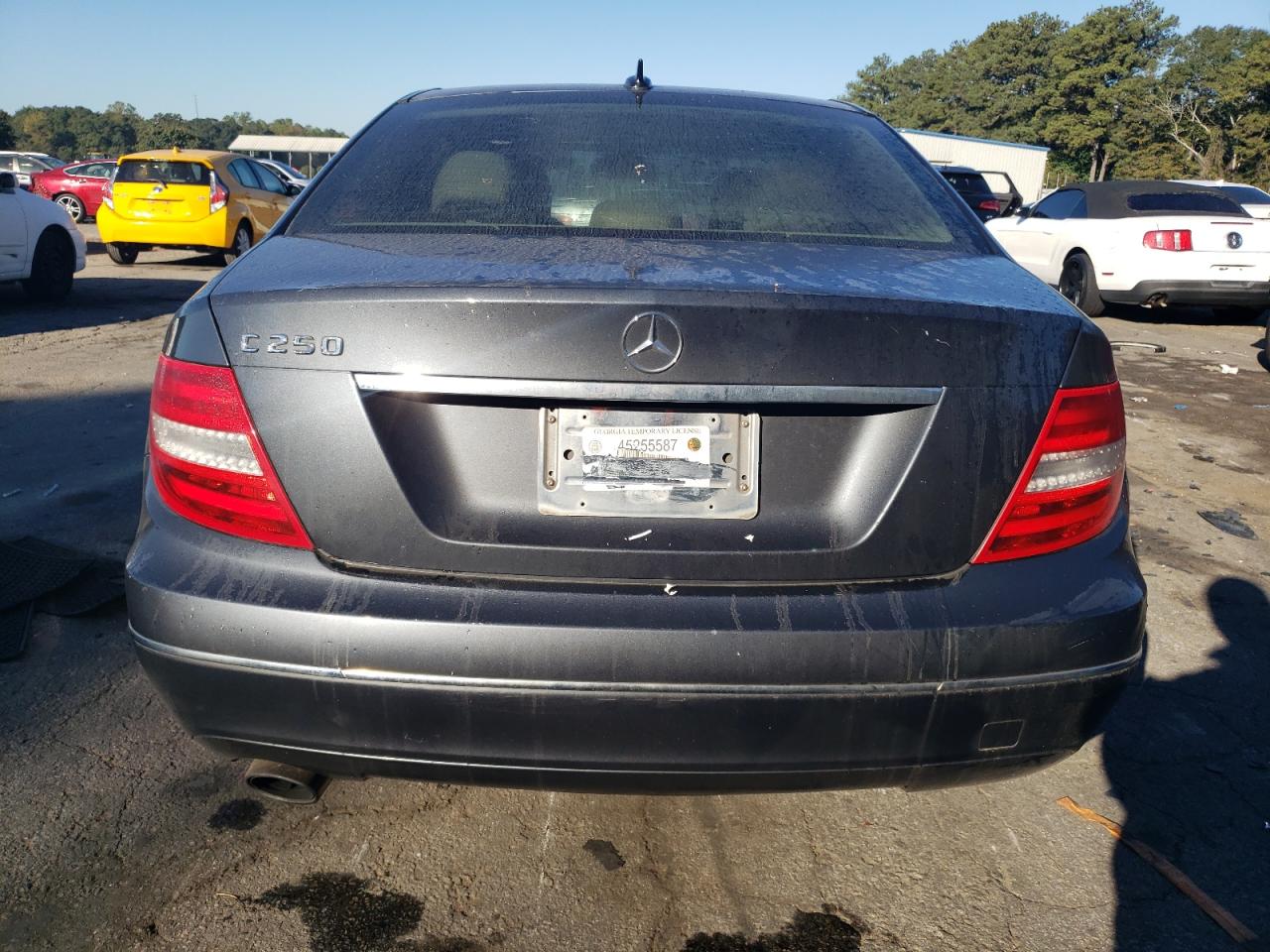 2013 Mercedes-Benz C 250 VIN: WDDGF4HB8DR285497 Lot: 89486085