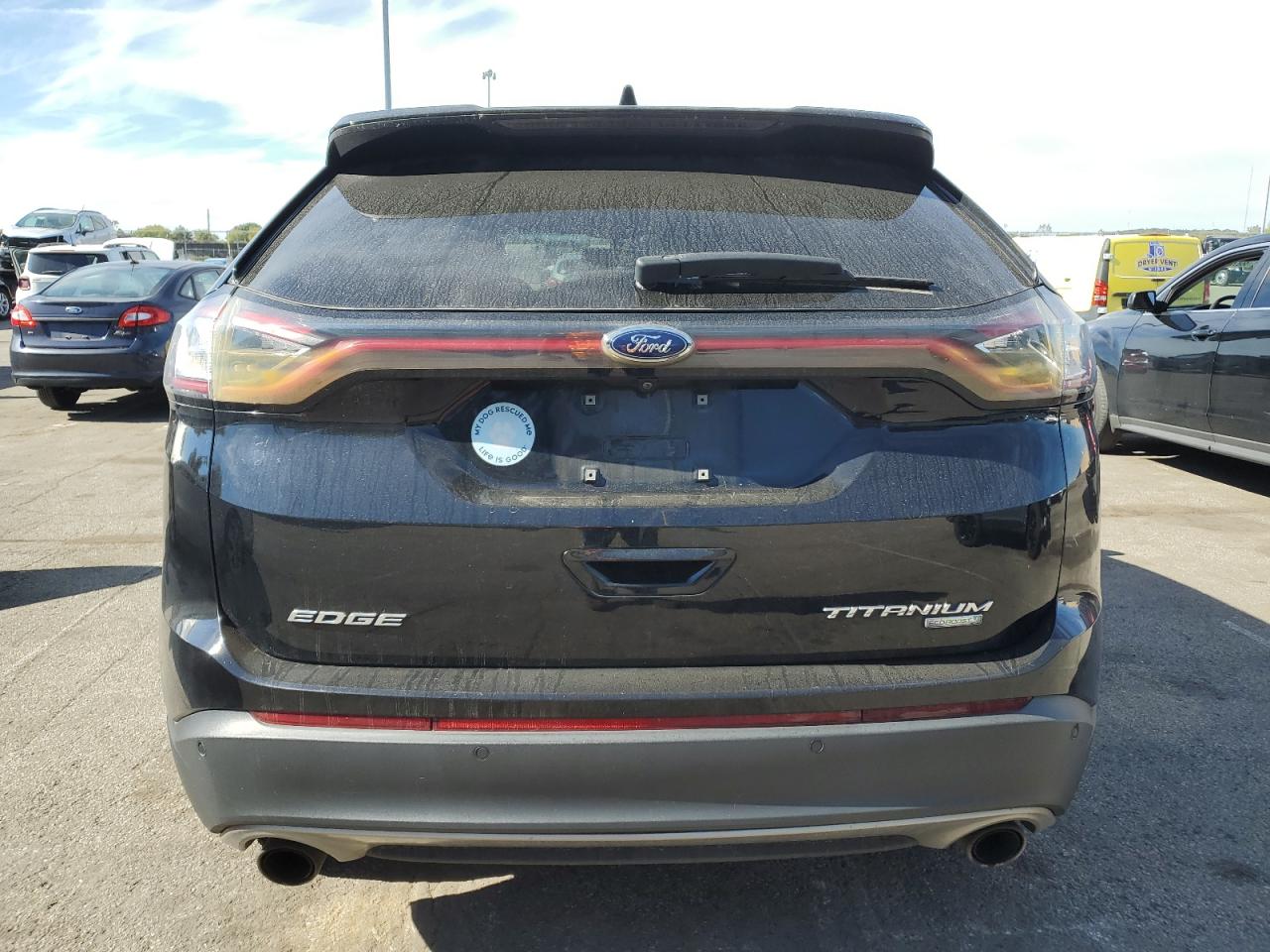 2017 Ford Edge Titanium VIN: 2FMPK3K96HBB57754 Lot: 82555785