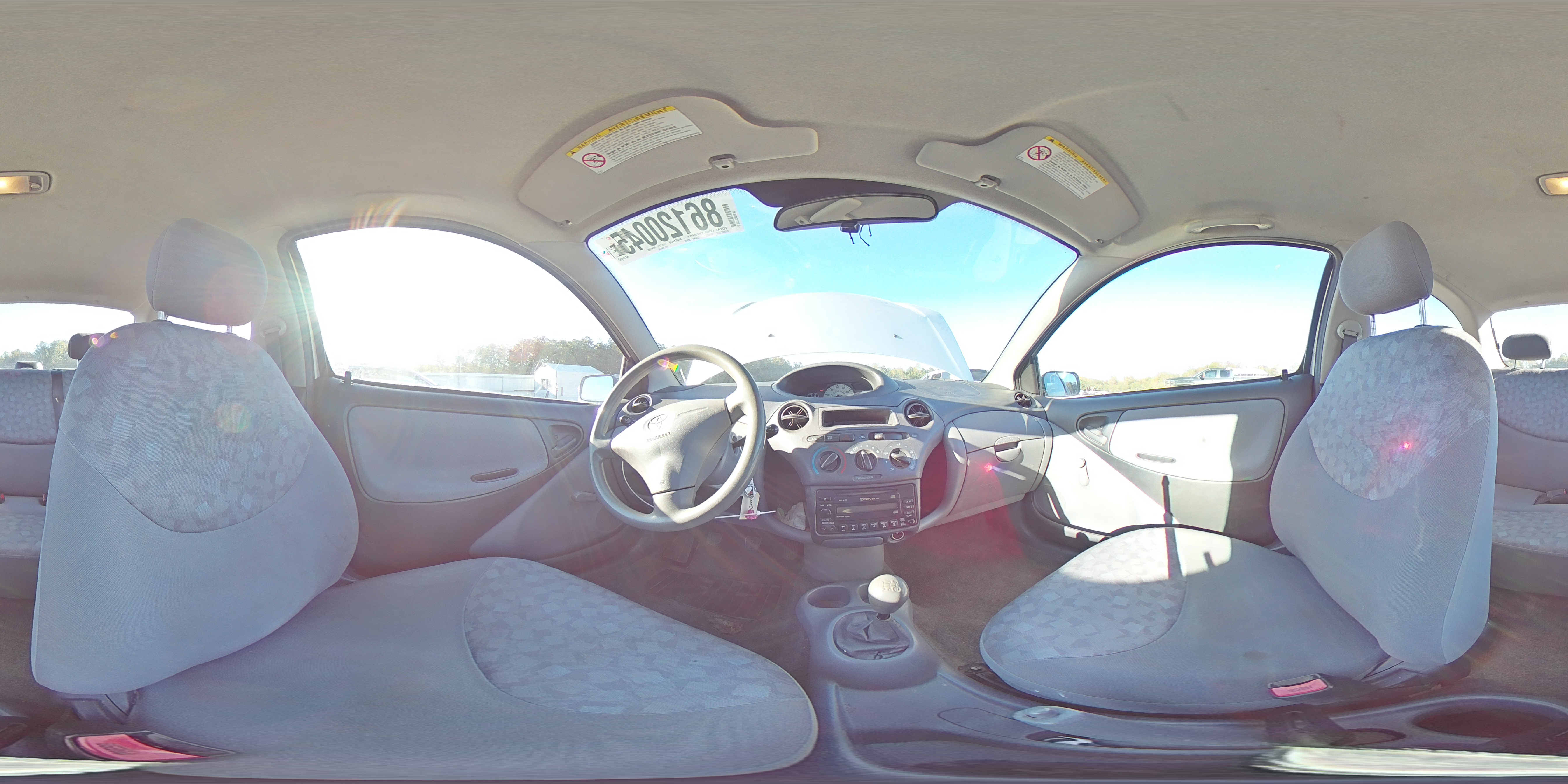 2002 Toyota Echo VIN: JTDAT123220249749 Lot: 86120045