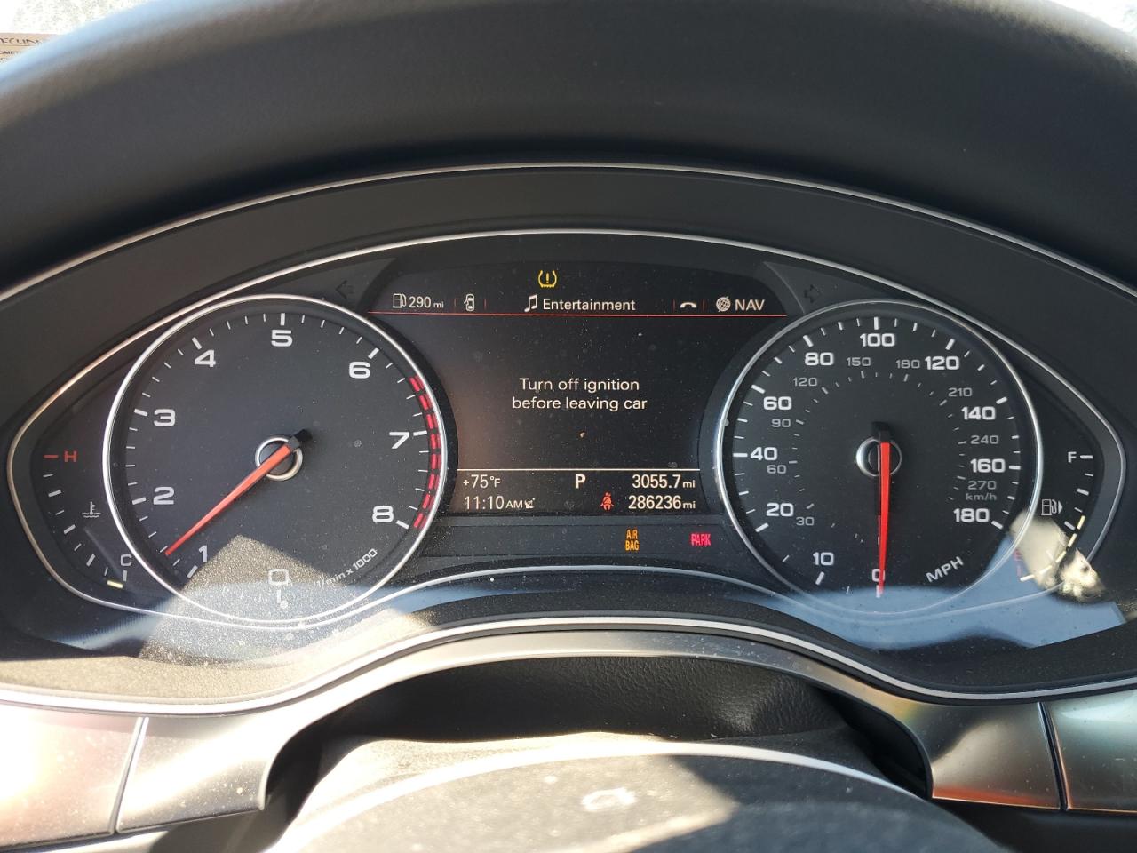 2013 Audi A6 Prestige VIN: WAUHGAFC4DN071973 Lot: 85181075