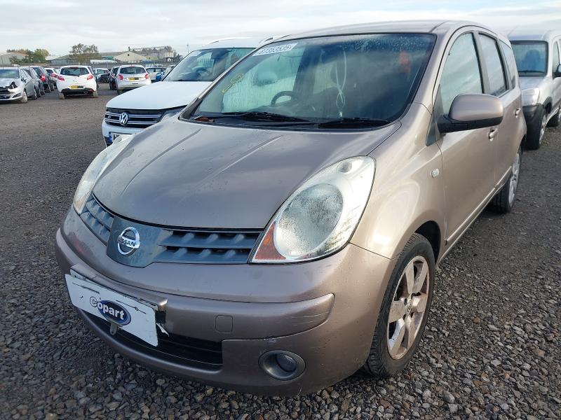 2008 NISSAN NOTE 1.6 TEKNA 5DR AUTO for sale at Copart YORK