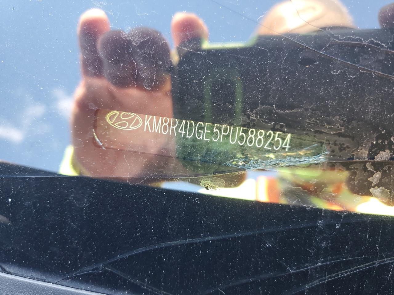 2023 Hyundai Palisade Sel Premium VIN: KM8R4DGE5PU588254 Lot: 82322025