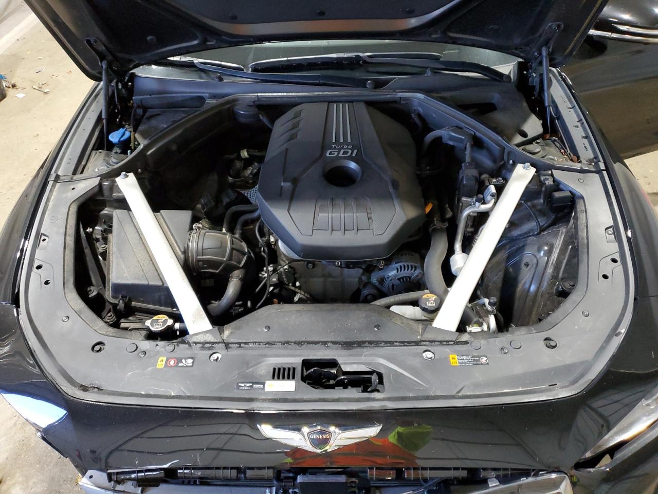 2019 Genesis G70 Prestige VIN: KMTG44LA3KU034655 Lot: 90794385