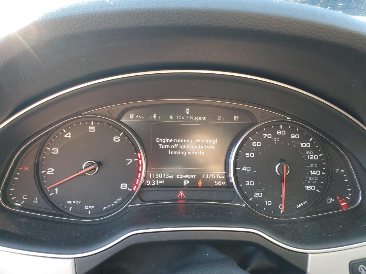 2018 Audi Q7 Premium VIN: WA1AHAF75JD013158 Lot: 89650175