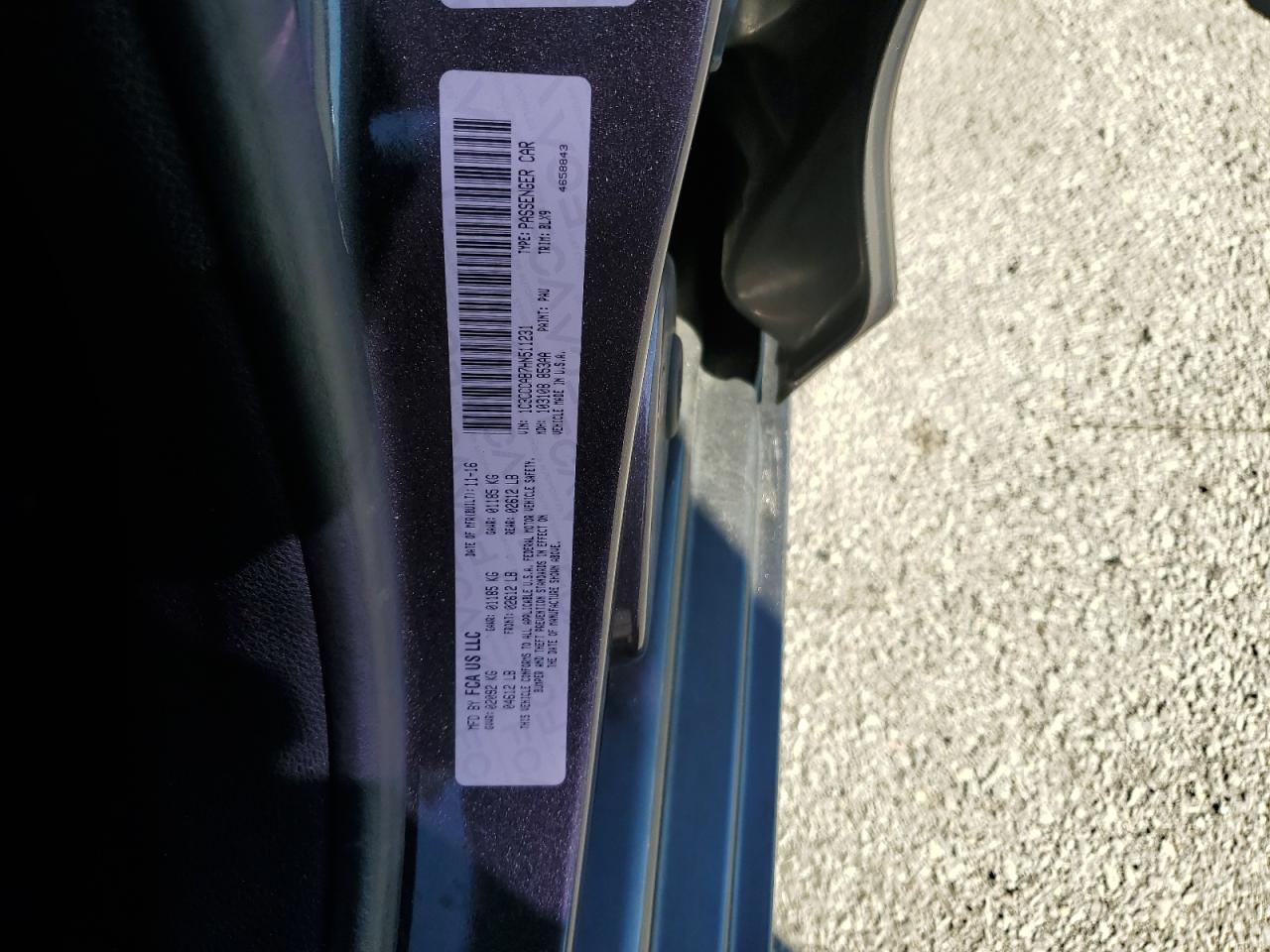 2017 Chrysler 200 Limited VIN: 1C3CCCAB7HN511231 Lot: 87211995