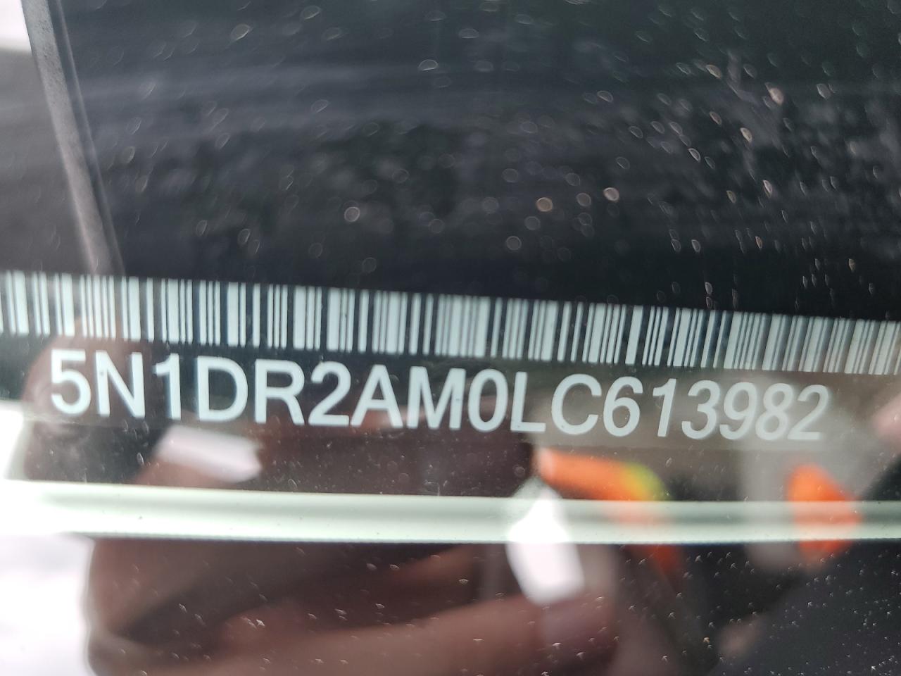 2020 Nissan Pathfinder S VIN: 5N1DR2AM0LC613982 Lot: 81672575