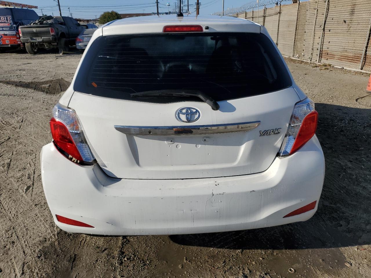 2012 Toyota Yaris VIN: JTDJTUD36CD507960 Lot: 84991855