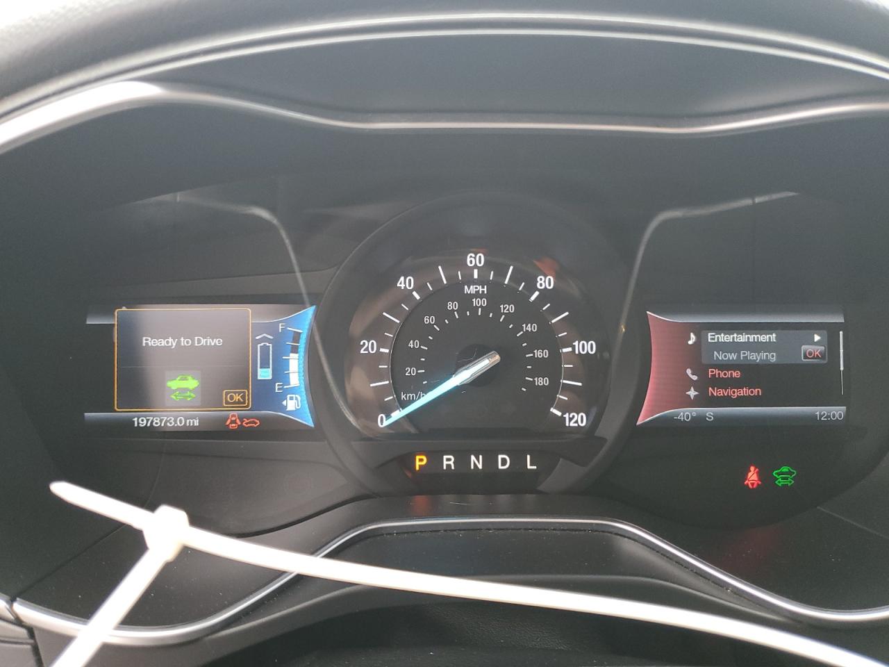 2014 Ford Fusion Titanium Hev VIN: 3FA6P0RU3ER174301 Lot: 90251535