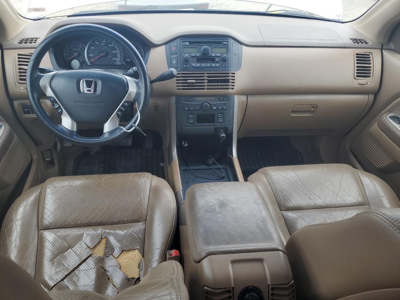 2004 Honda Pilot Exl VIN: 2HKYF18584H615783 Lot: 82403825