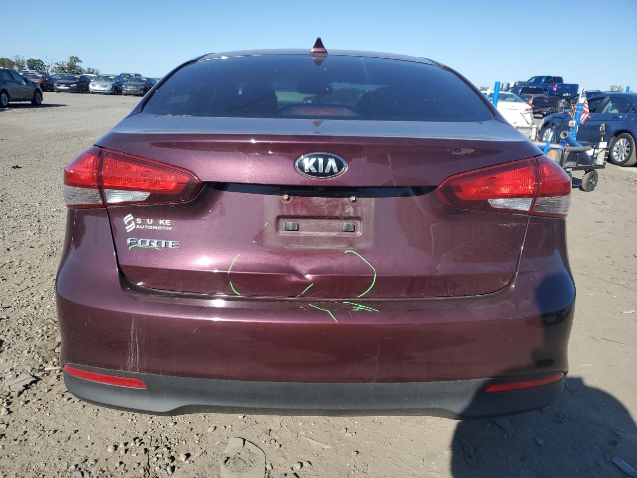 2018 Kia Forte Lx VIN: 3KPFL4A78JE181927 Lot: 85910165