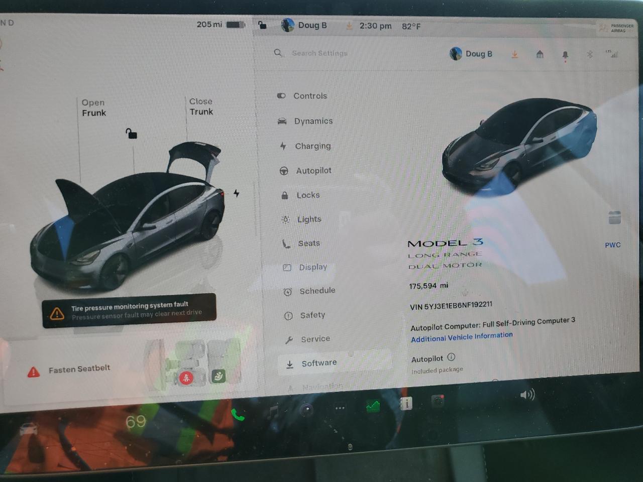 2022 Tesla Model 3 VIN: 5YJ3E1EB6NF192211 Lot: 84758505