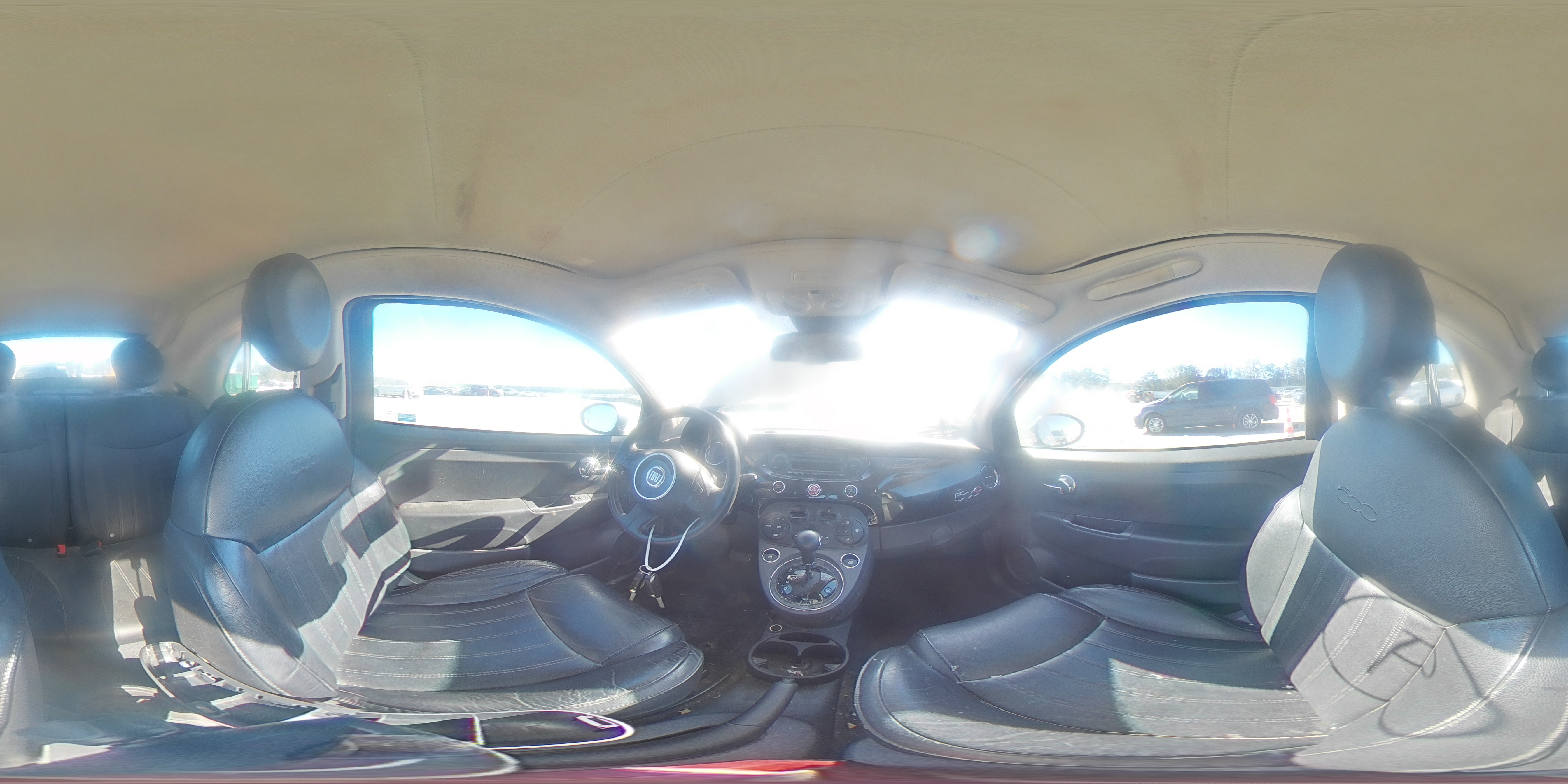 2013 Fiat 500 Lounge VIN: 3C3CFFER7DT552419 Lot: 84999445