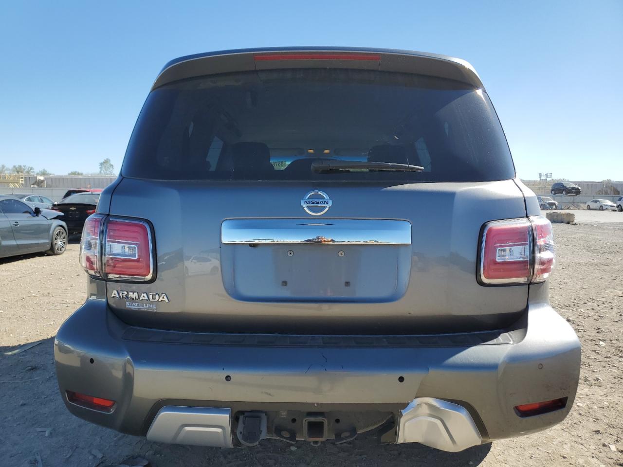 2017 Nissan Armada Sv VIN: JN8AY2NC7H9507243 Lot: 86786105