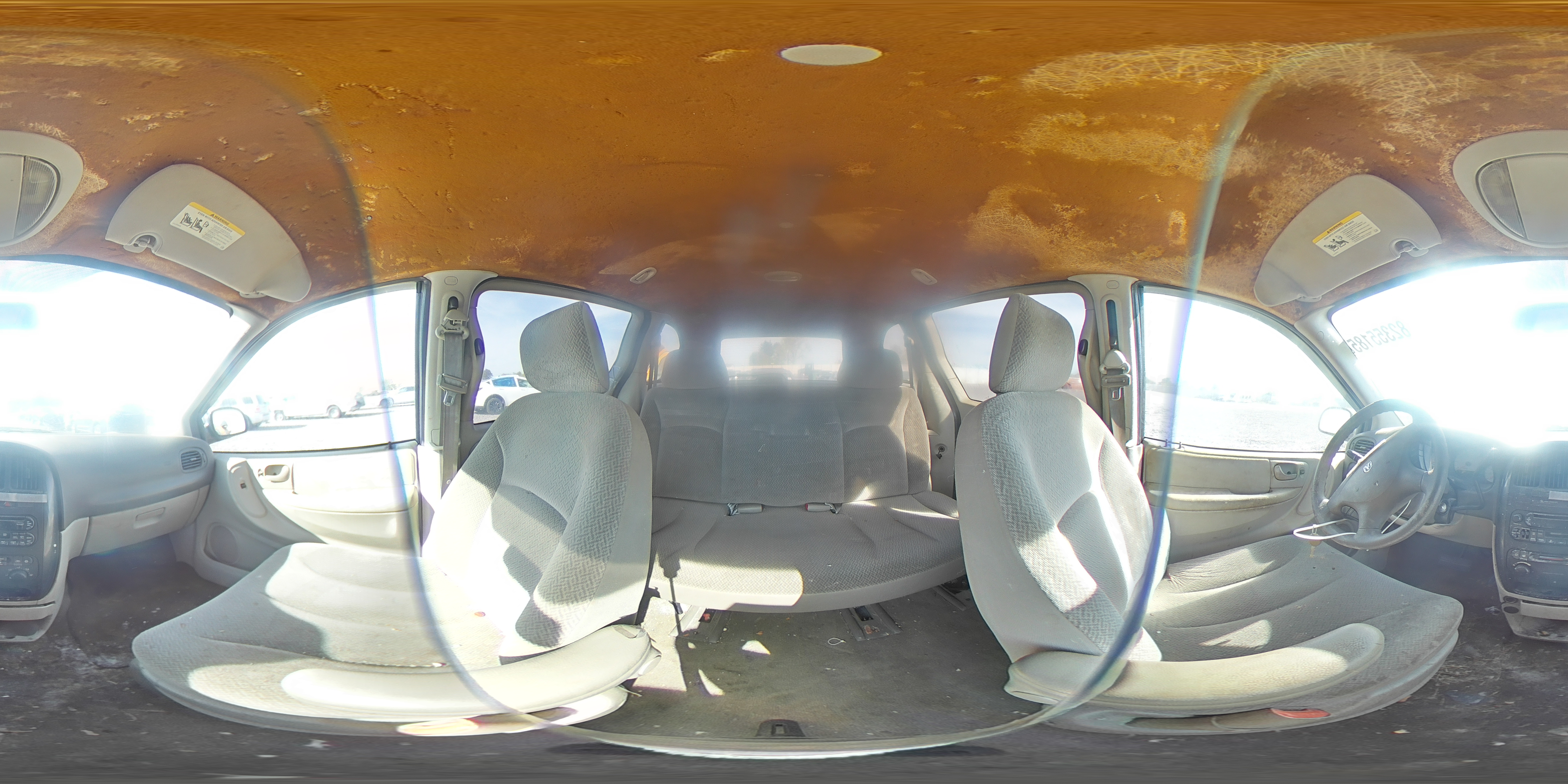 2005 Dodge Caravan Sxt VIN: 1D8GP45RX5B358406 Lot: 82355185