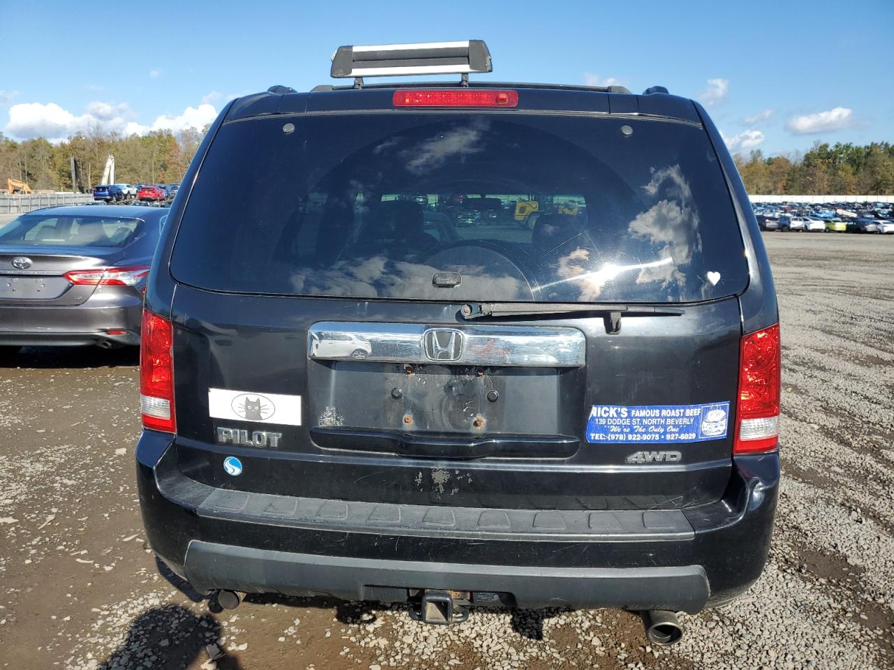 2011 Honda Pilot Exl VIN: 5FNYF4H53BB027402 Lot: 89551995