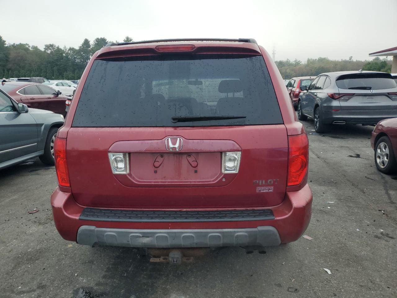 2003 Honda Pilot Ex VIN: 2HKYF18493H542896 Lot: 84620365