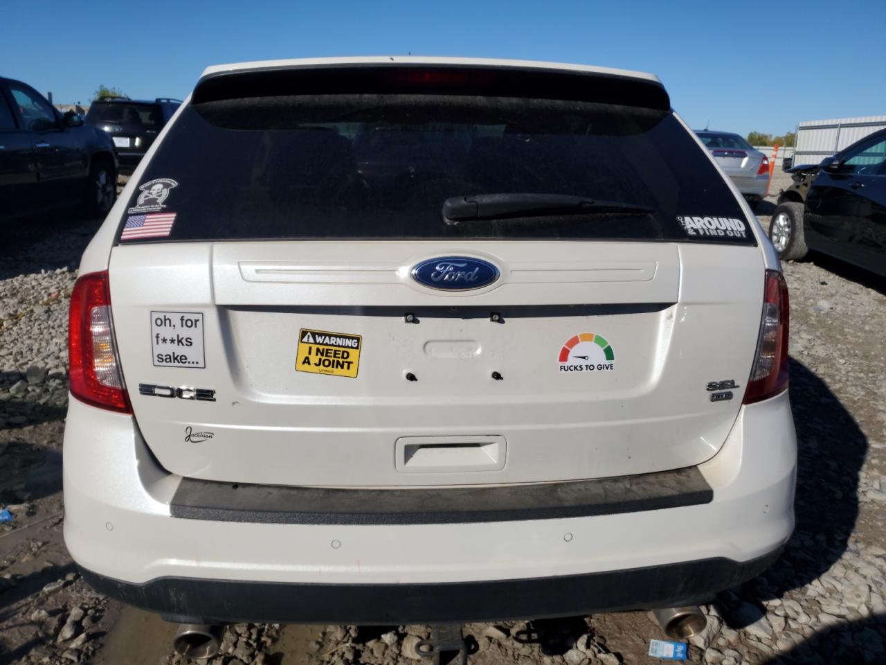 2014 Ford Edge Sel VIN: 2FMDK4JC4EBB85344 Lot: 85348375