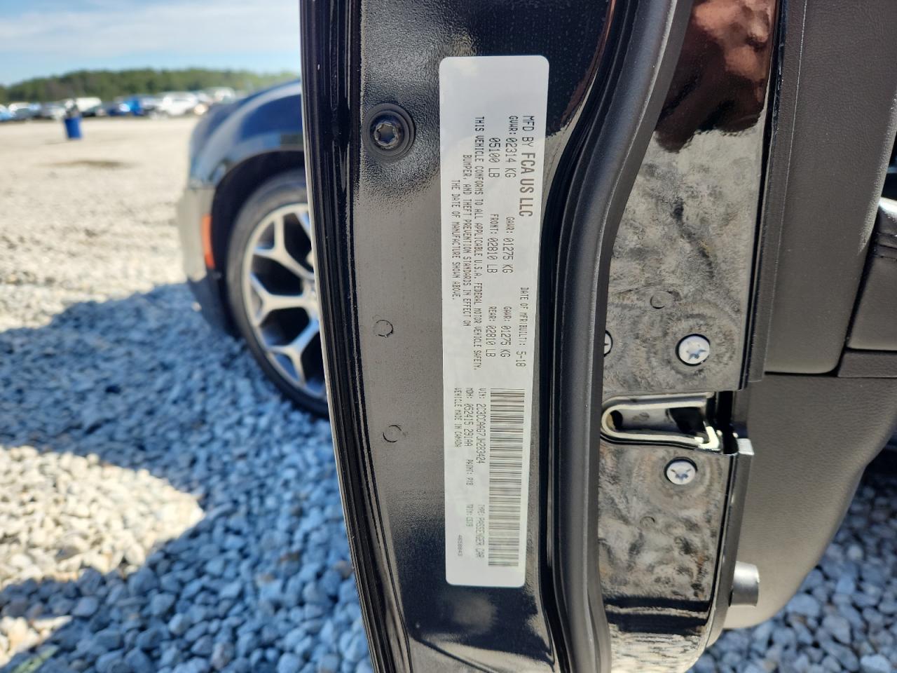 2018 Chrysler 300 Touring VIN: 2C3CCAAG7JH283424 Lot: 84813395