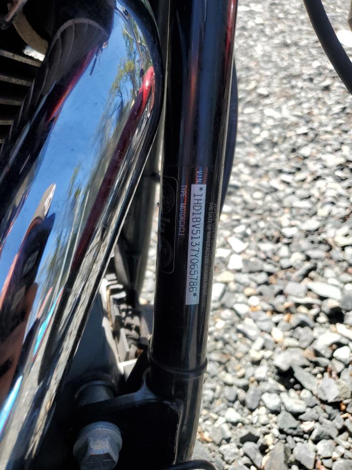 2007 Harley-Davidson Fxst VIN: 1HD1BV5137Y065786 Lot: 86133435