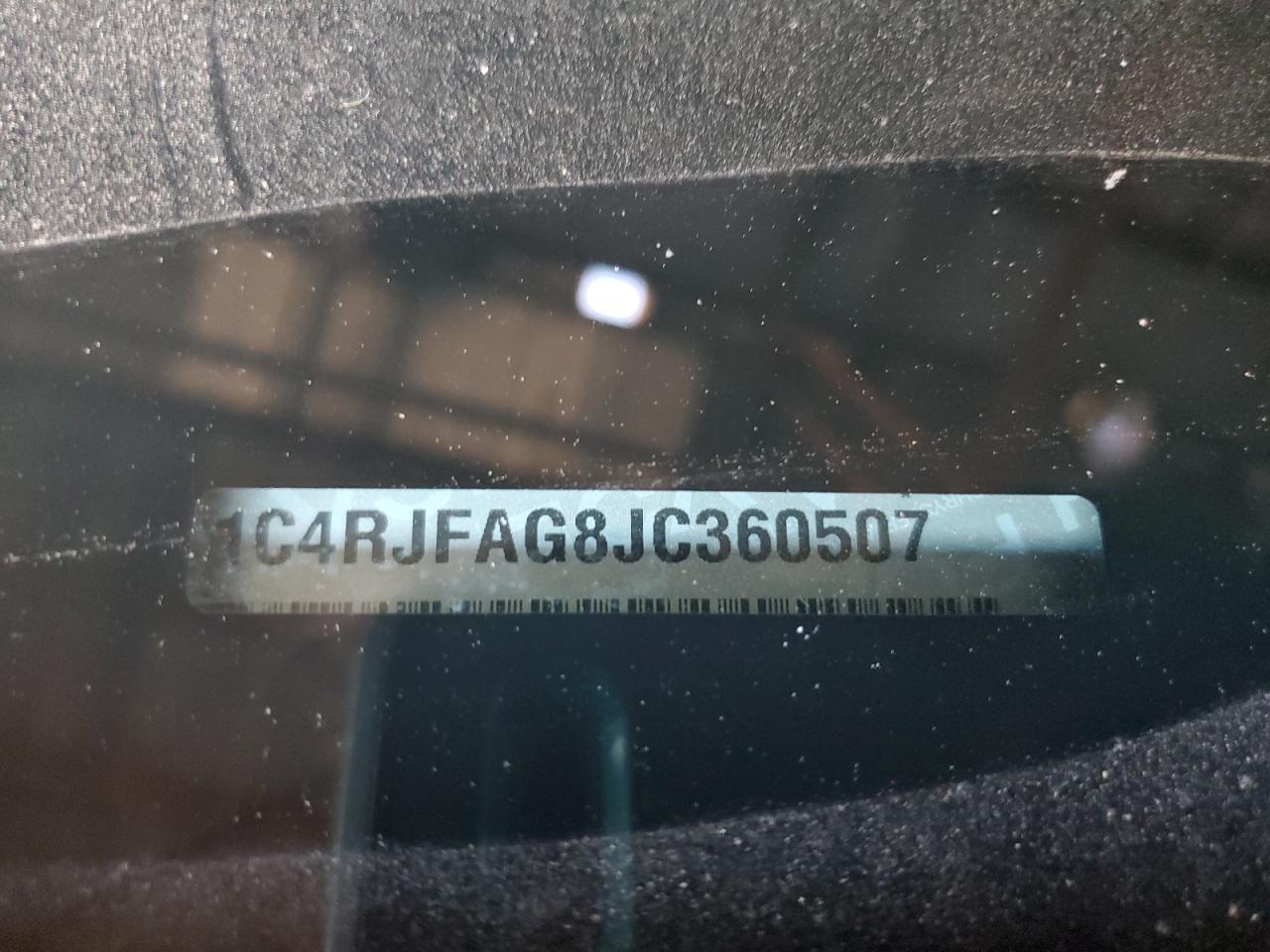 2018 Jeep Grand Cherokee Laredo VIN: 1C4RJFAG8JC360507 Lot: 85166715