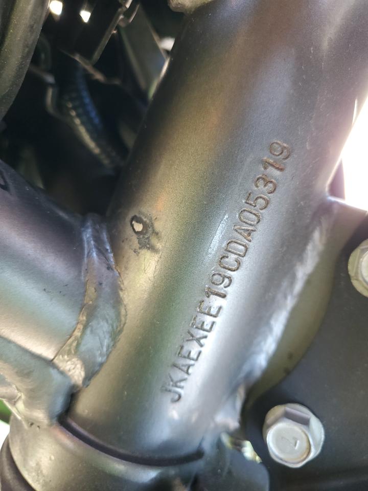 2012 Kawasaki Ex650 Ec VIN: JKAEXEE19CDA05319 Lot: 89727155