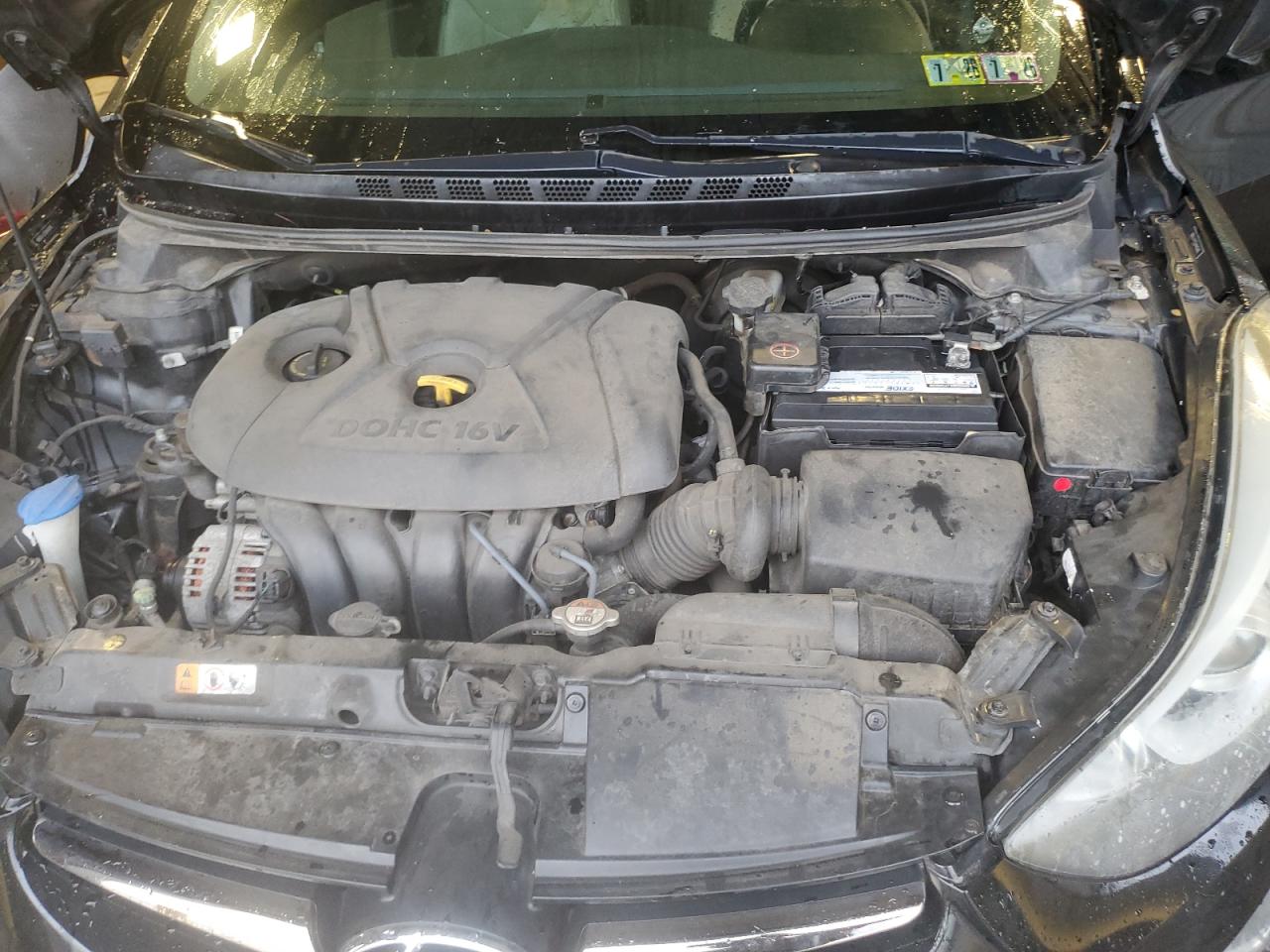 2014 Hyundai Elantra Se VIN: 5NPDH4AE5EH495866 Lot: 86296925