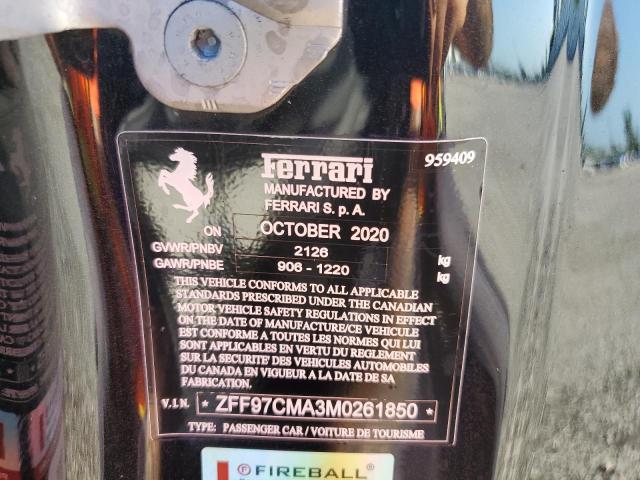 2021 FERRARI 812 GTS   