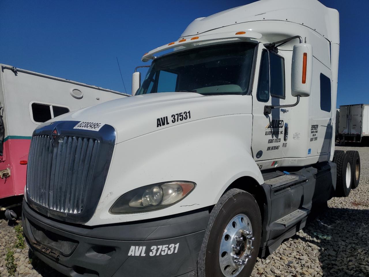 2014 International Prostar Semi Truck VIN: 3HSDJSNRXEN795467 Lot: 82383495