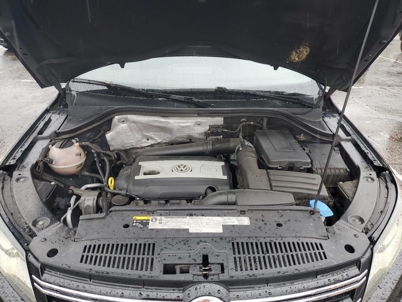 2014 Volkswagen Tiguan S VIN: WVGAV3AX2EW010242 Lot: 86340485