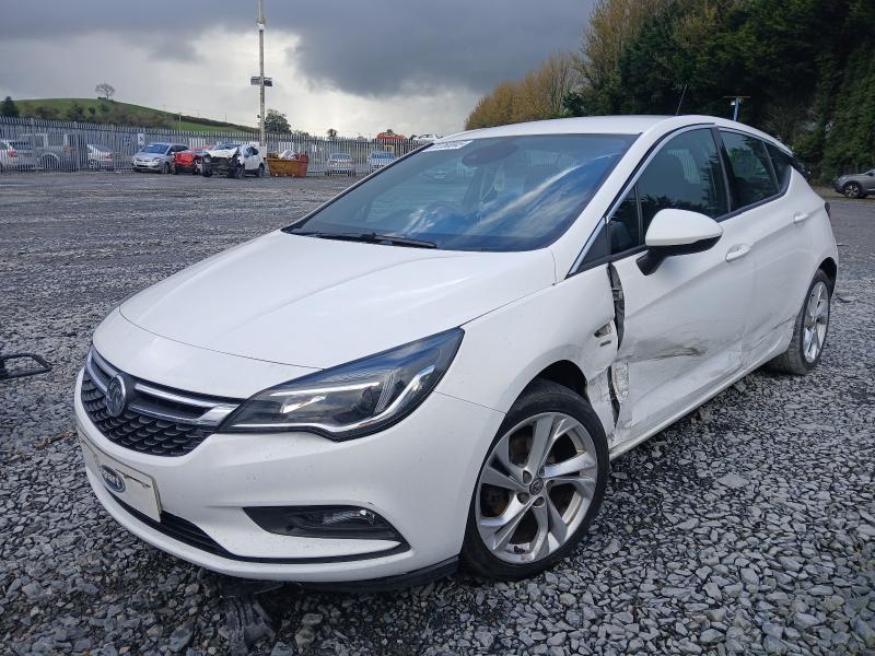 2017 VAUXHALL ASTRA 1.4T 16V 150 SRI 5DR for sale at Copart BELFAST