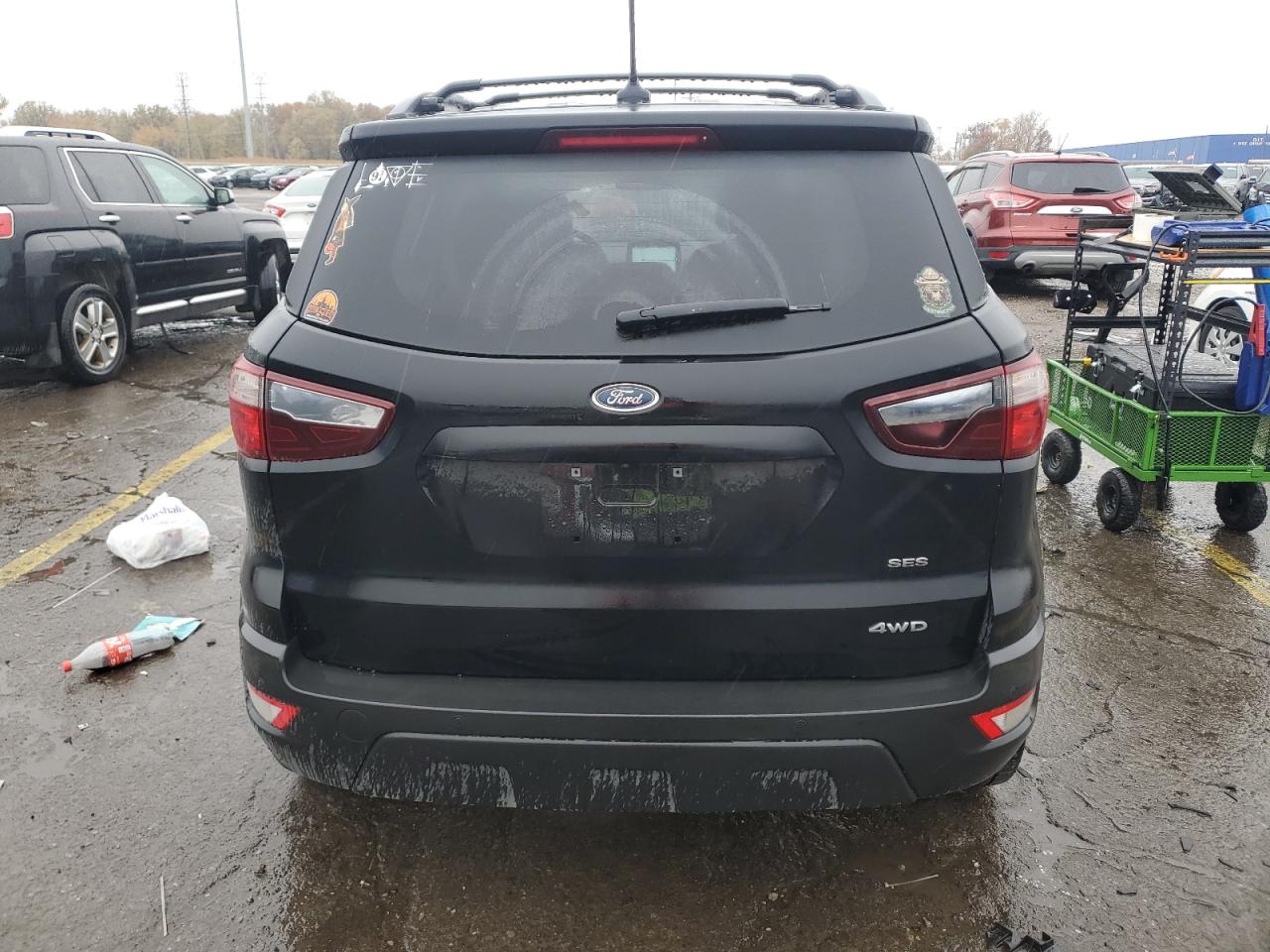 2018 Ford Ecosport Ses VIN: MAJ6P1CL8JC176527 Lot: 90589765