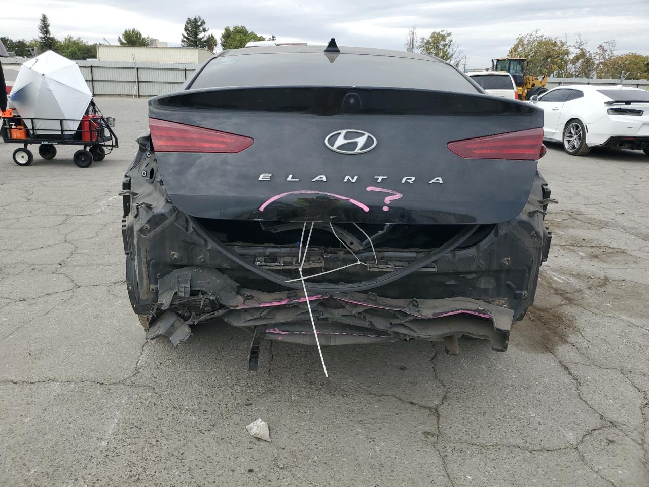 2019 Hyundai Elantra Sel VIN: KMHD84LF1KU781121 Lot: 86114235