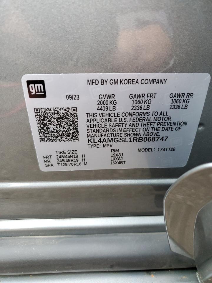 2024 Buick Encore Gx Avenir VIN: KL4AMGSL1RB068747 Lot: 87488865