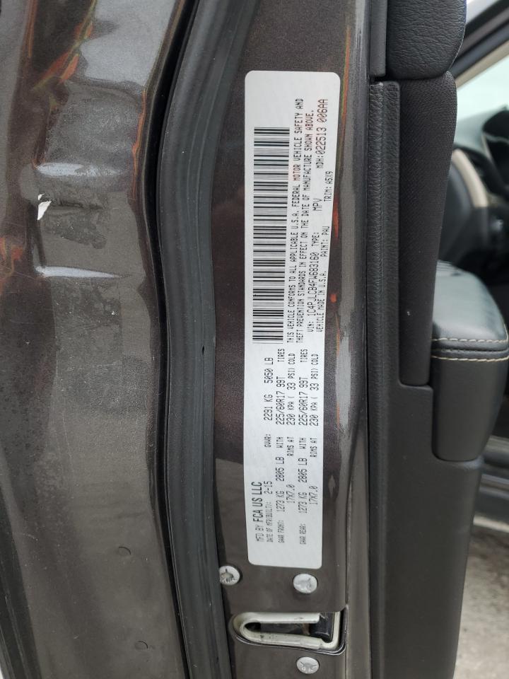 2015 Jeep Cherokee Latitude VIN: 1C4PJLCB4FW683160 Lot: 89504585