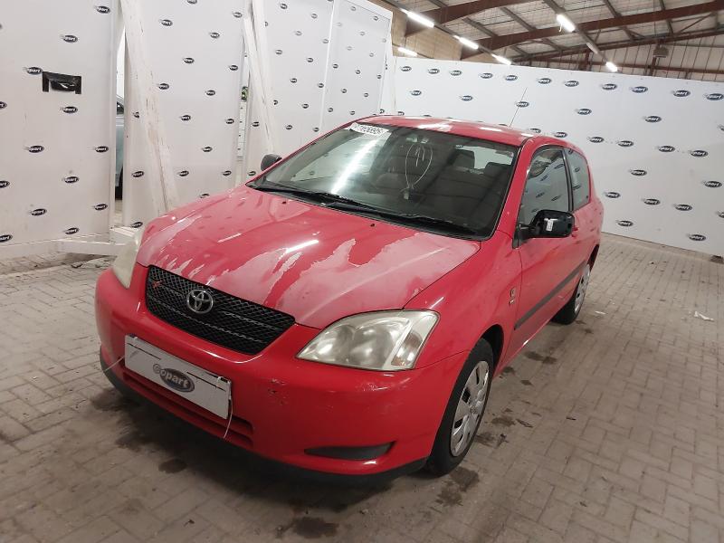 2004 TOYOTA COROLLA 1.4 VVT-I T2 3DR for sale at Copart SANDWICH