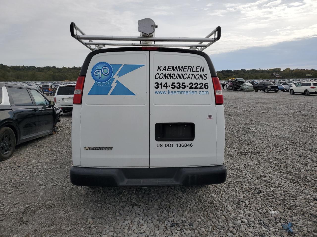 2017 Chevrolet Express G2500 VIN: 1GCWGAFG4H1135195 Lot: 90007585