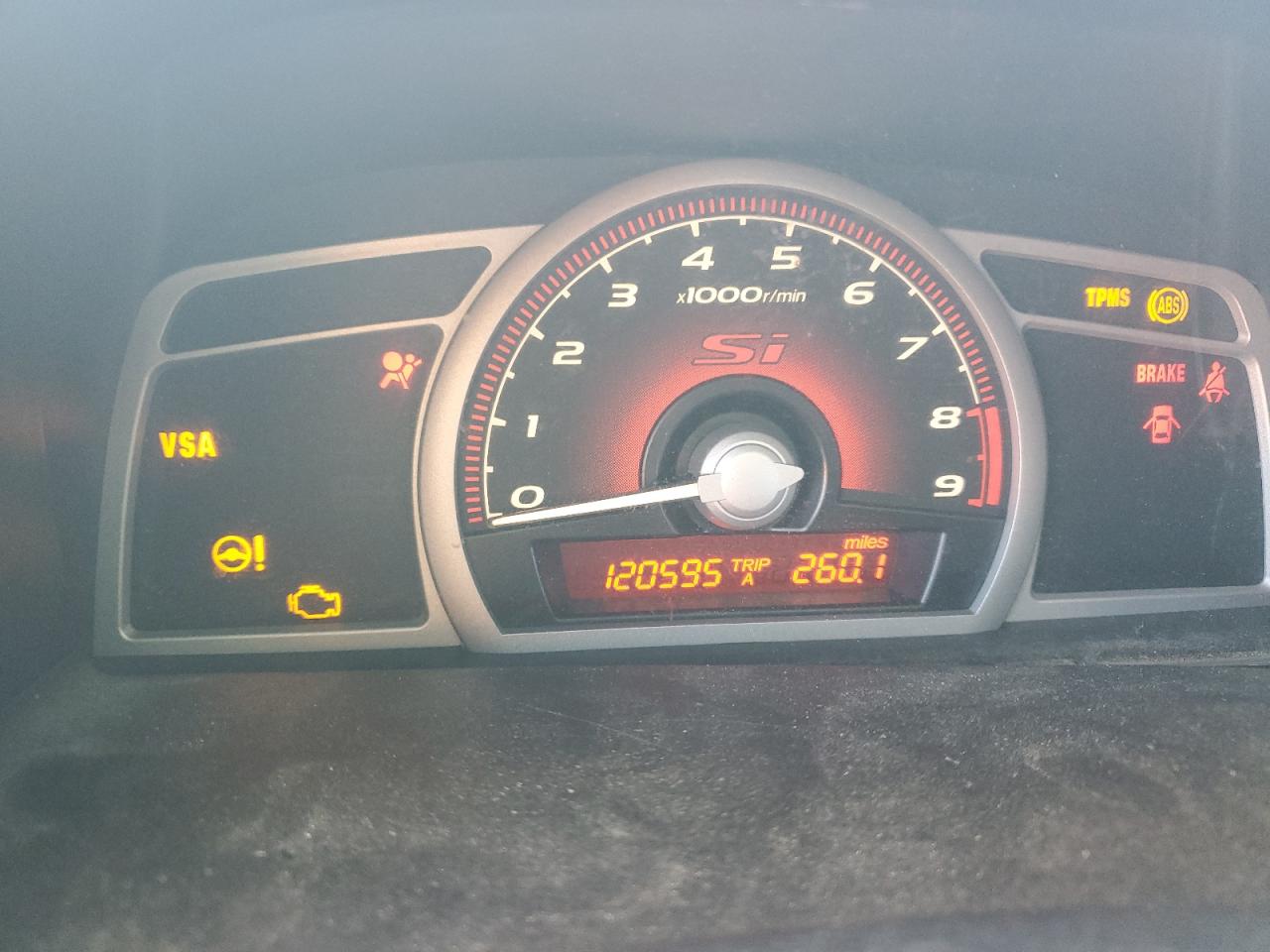 2009 Honda Civic Si VIN: 2HGFA55529H703375 Lot: 82006575